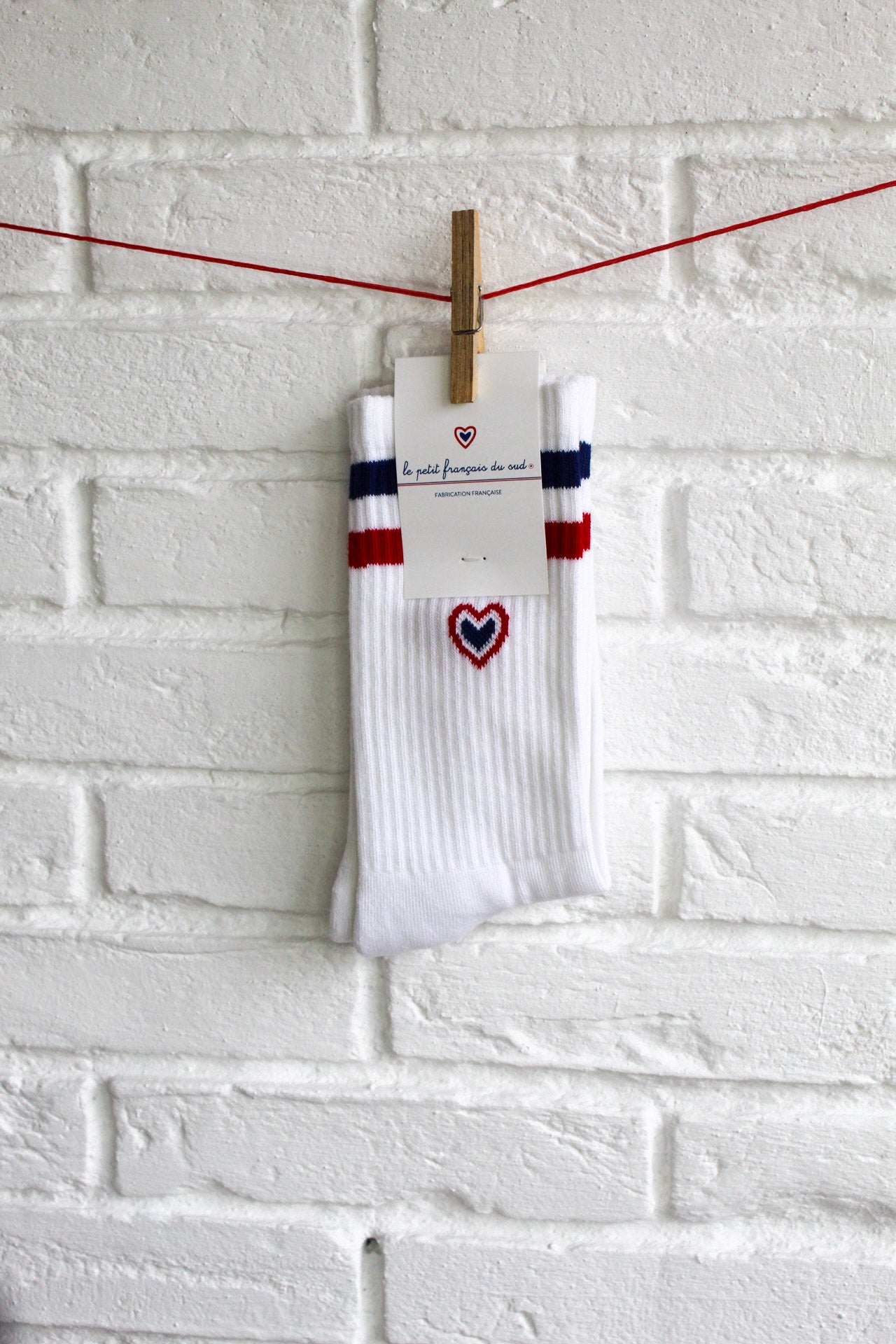 Chaussettes tennis blanches