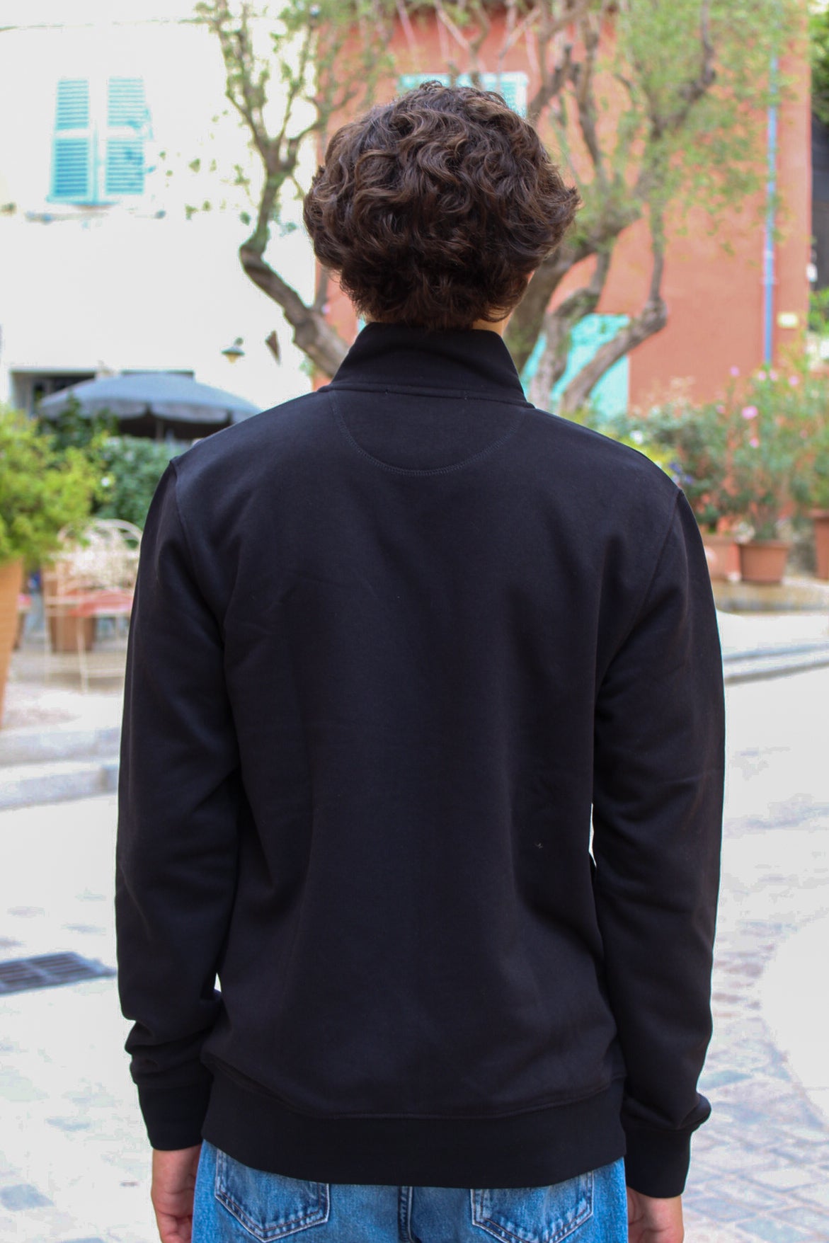 Veste zip noire