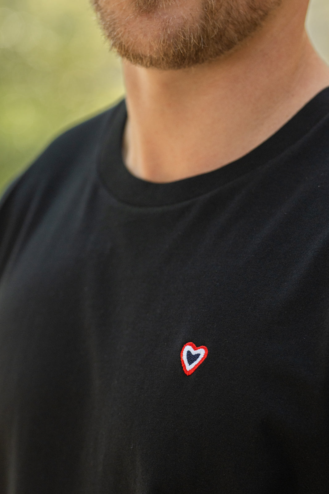 T-shirt noir VINCENT