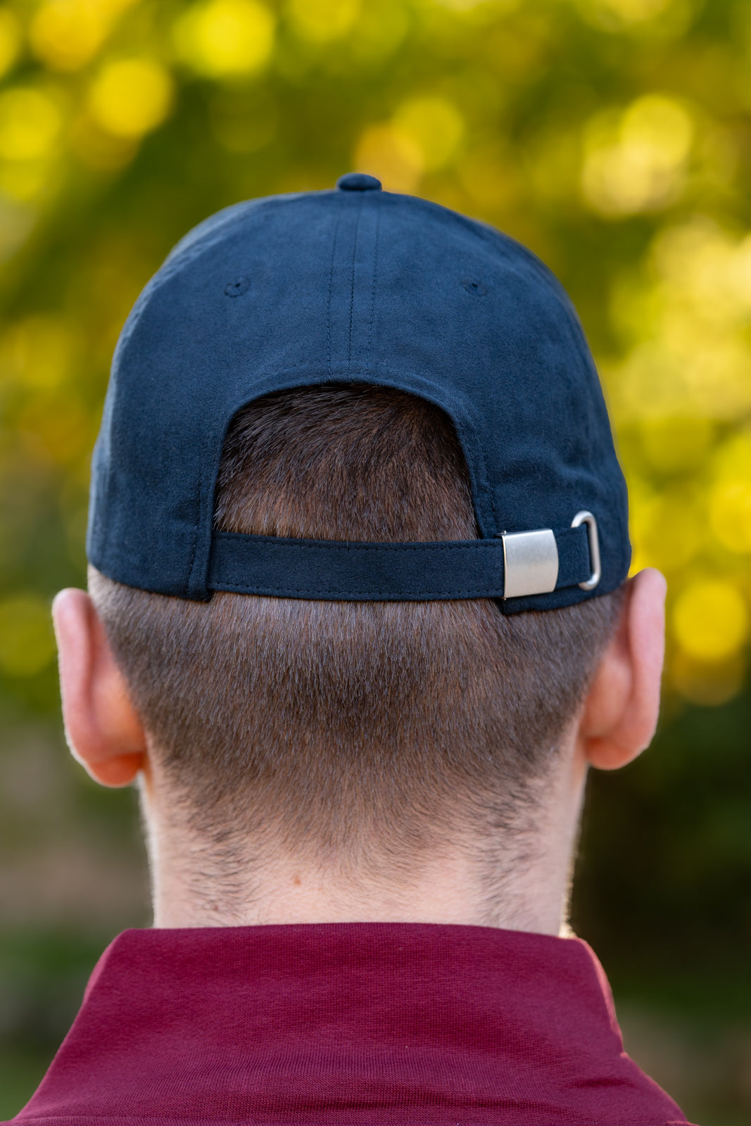 Casquette peau de pêche marine