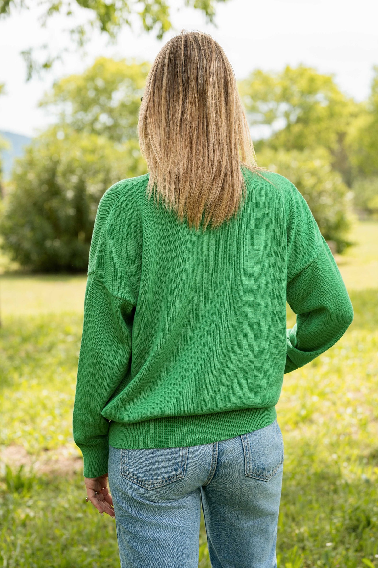 Pull col V vert