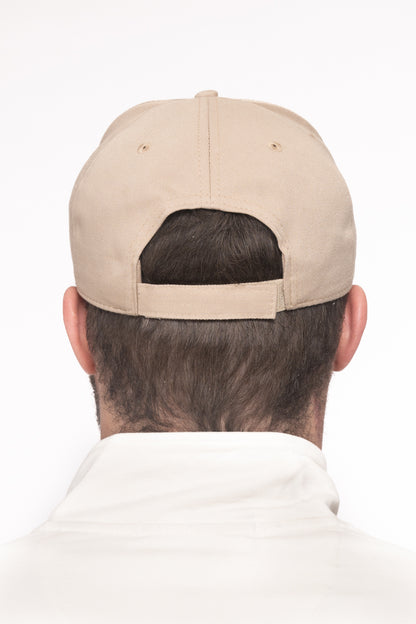 Casquette polyester recyclé sable