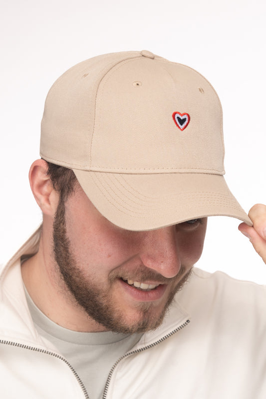 Casquette polyester recyclé sable