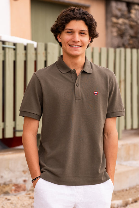 Polo kaki CHARLES