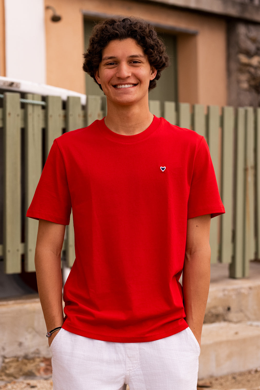 T-shirt rouge VINCENT