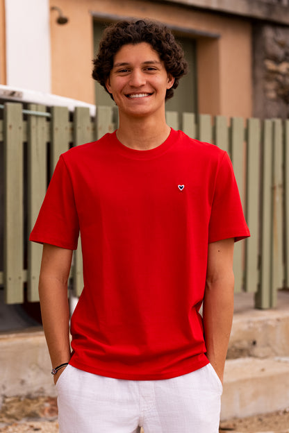 T-shirt rouge VINCENT