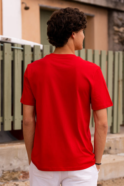 T-shirt rouge VINCENT