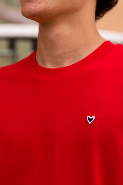 T-shirt rouge VINCENT