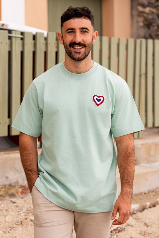 T-shirt bouclette jade