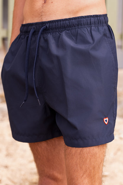 Maillot uni marine