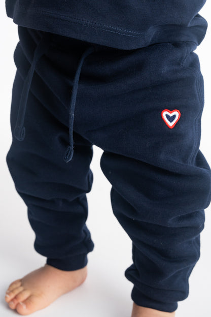 Jogging bleu marine pour bébé