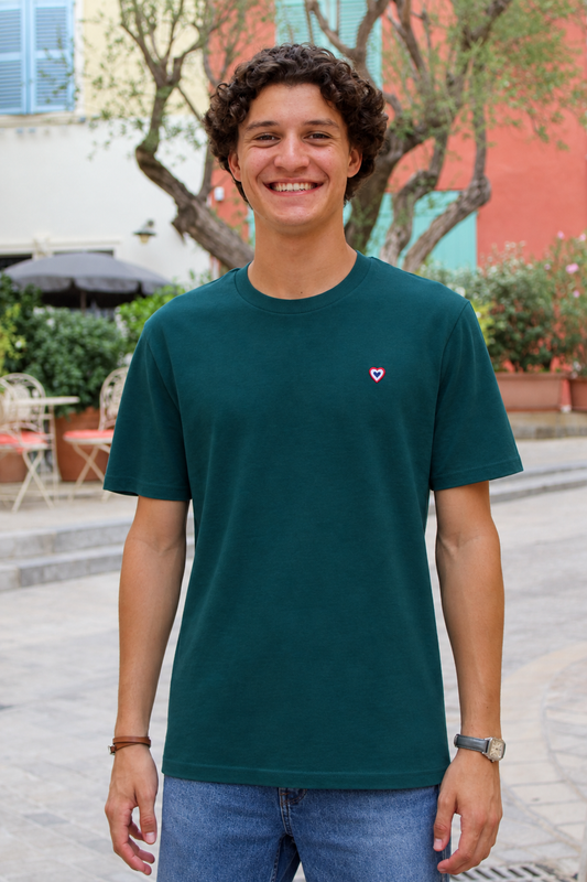 T-shirt vert forêt VINCENT