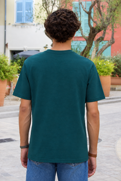 T-shirt vert forêt VINCENT