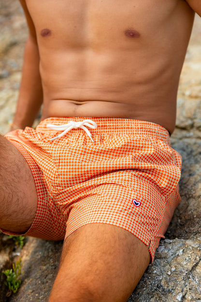 Maillot de bain géométrique