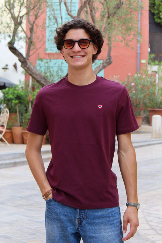 T-shirt prune VINCENT