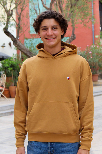 Sweat oversize camel