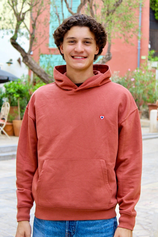 Sweat oversize terracotta