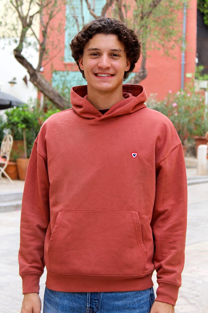 Sweat oversize terracotta