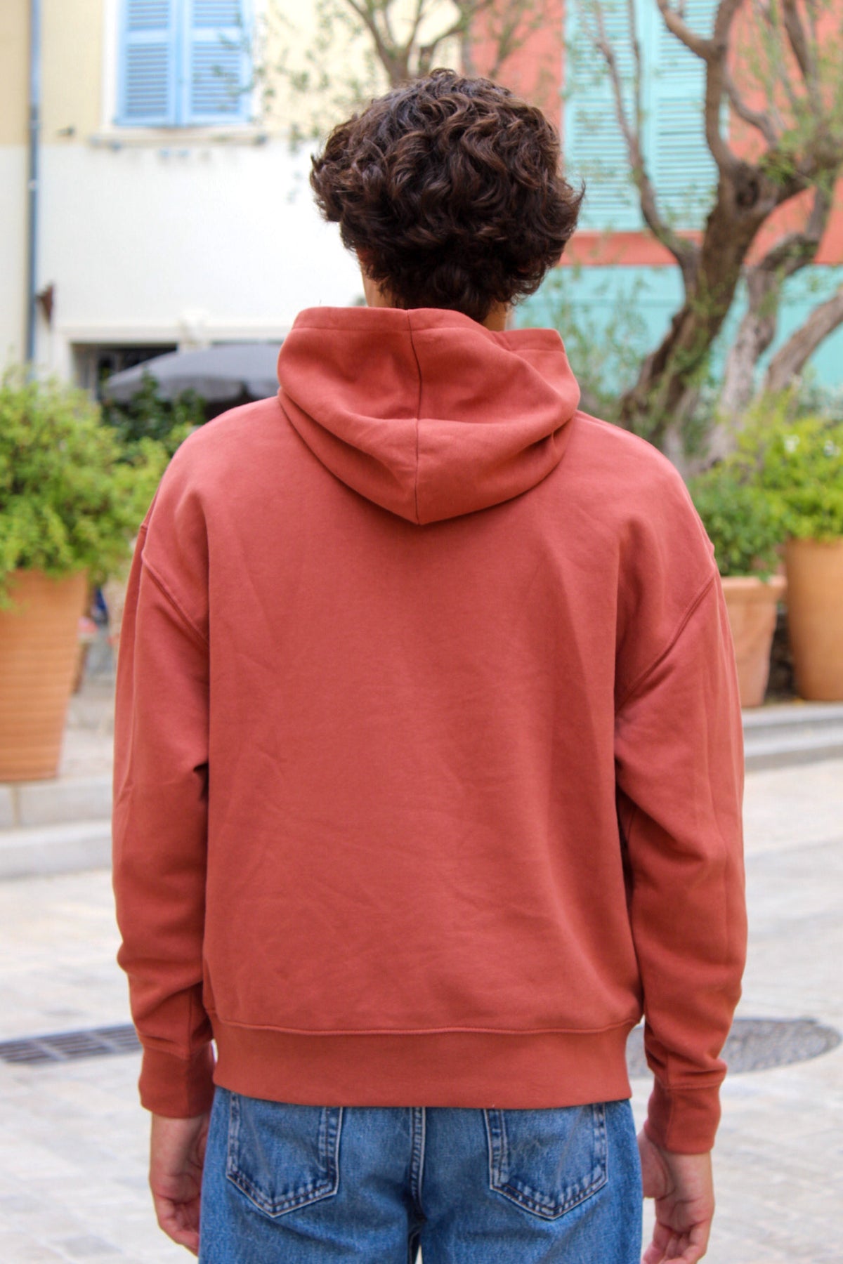 Sweat oversize terracotta