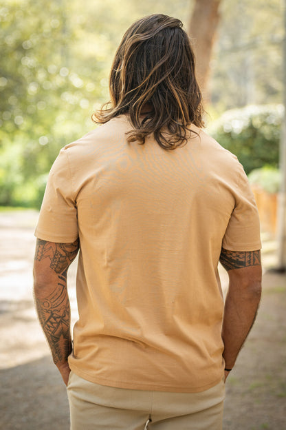 T-shirt noisette VINCENT