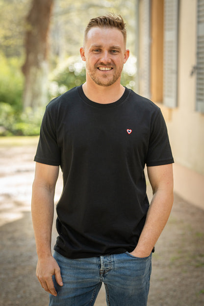 T-shirt noir VINCENT