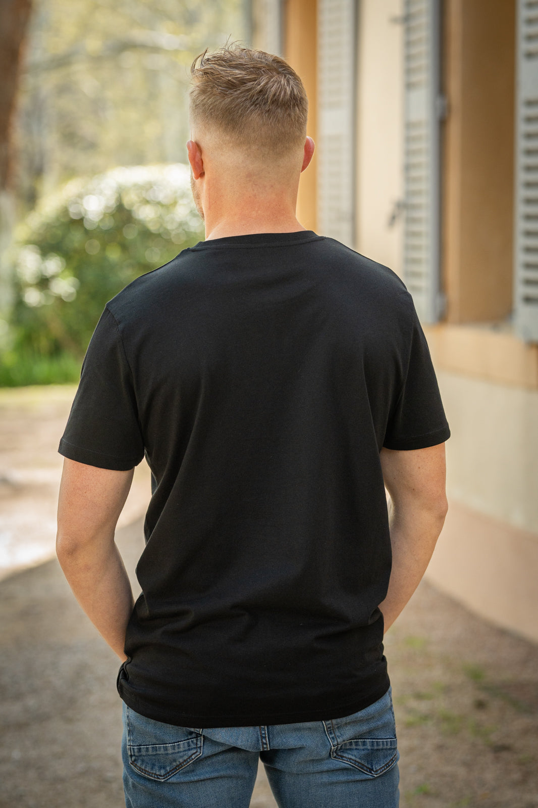 T-shirt noir VINCENT