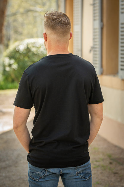 T-shirt noir VINCENT
