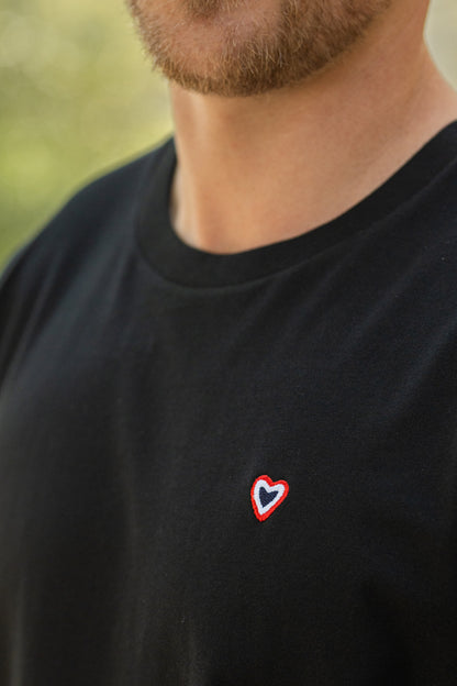 T-shirt noir VINCENT