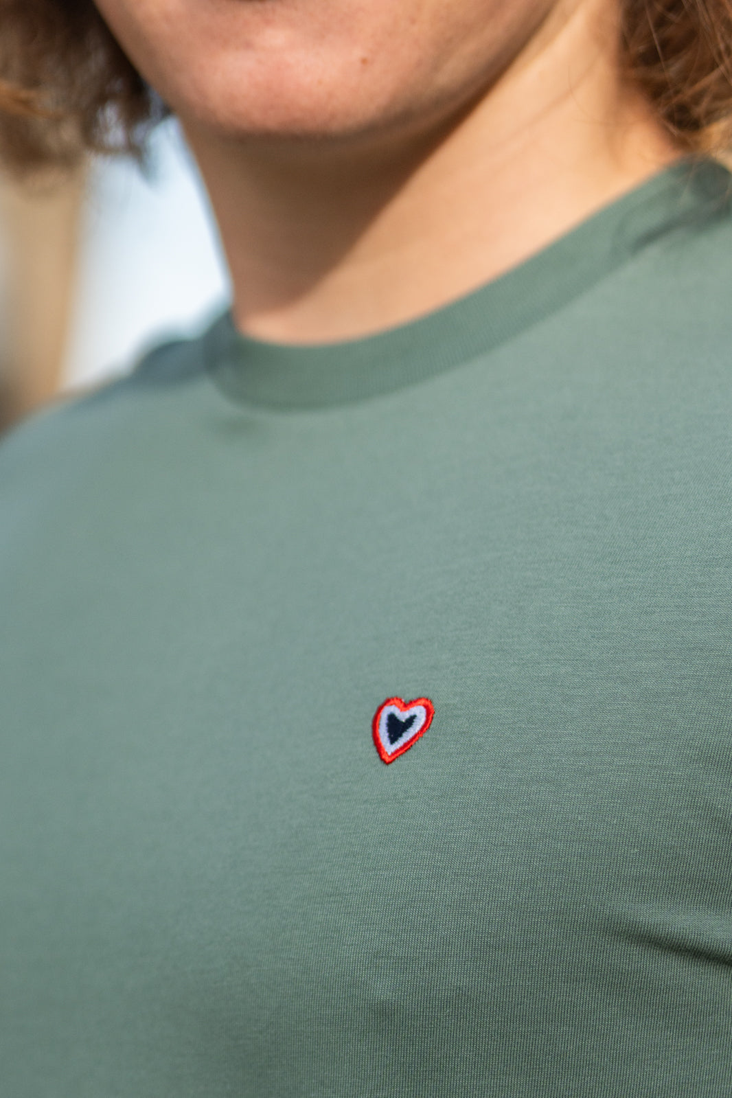 T-shirt vert de gris VINCENT