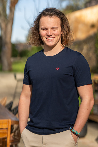 T-shirt marine VINCENT