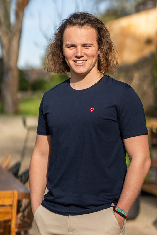 T-shirt marine VINCENT