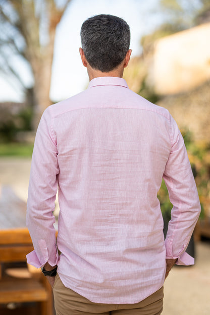 Chemise rose GABRIEL
