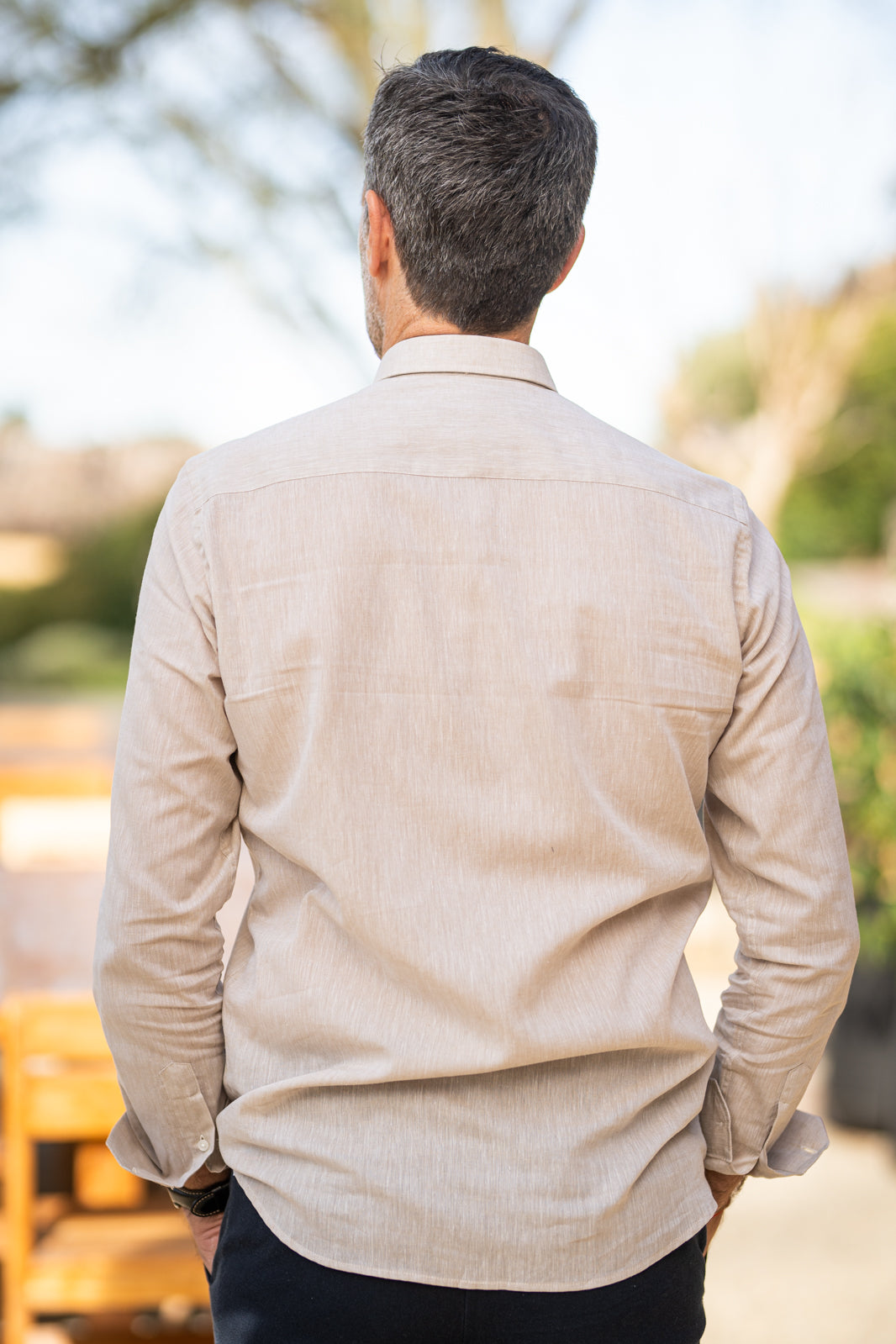 Chemise beige GABRIEL