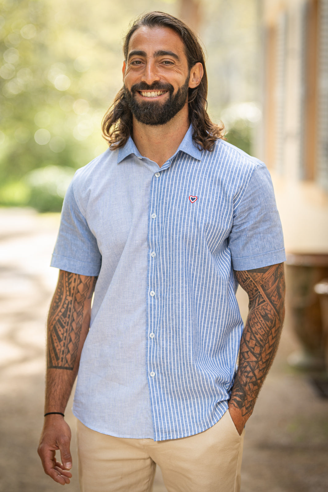 Chemise dépareillée GILLES