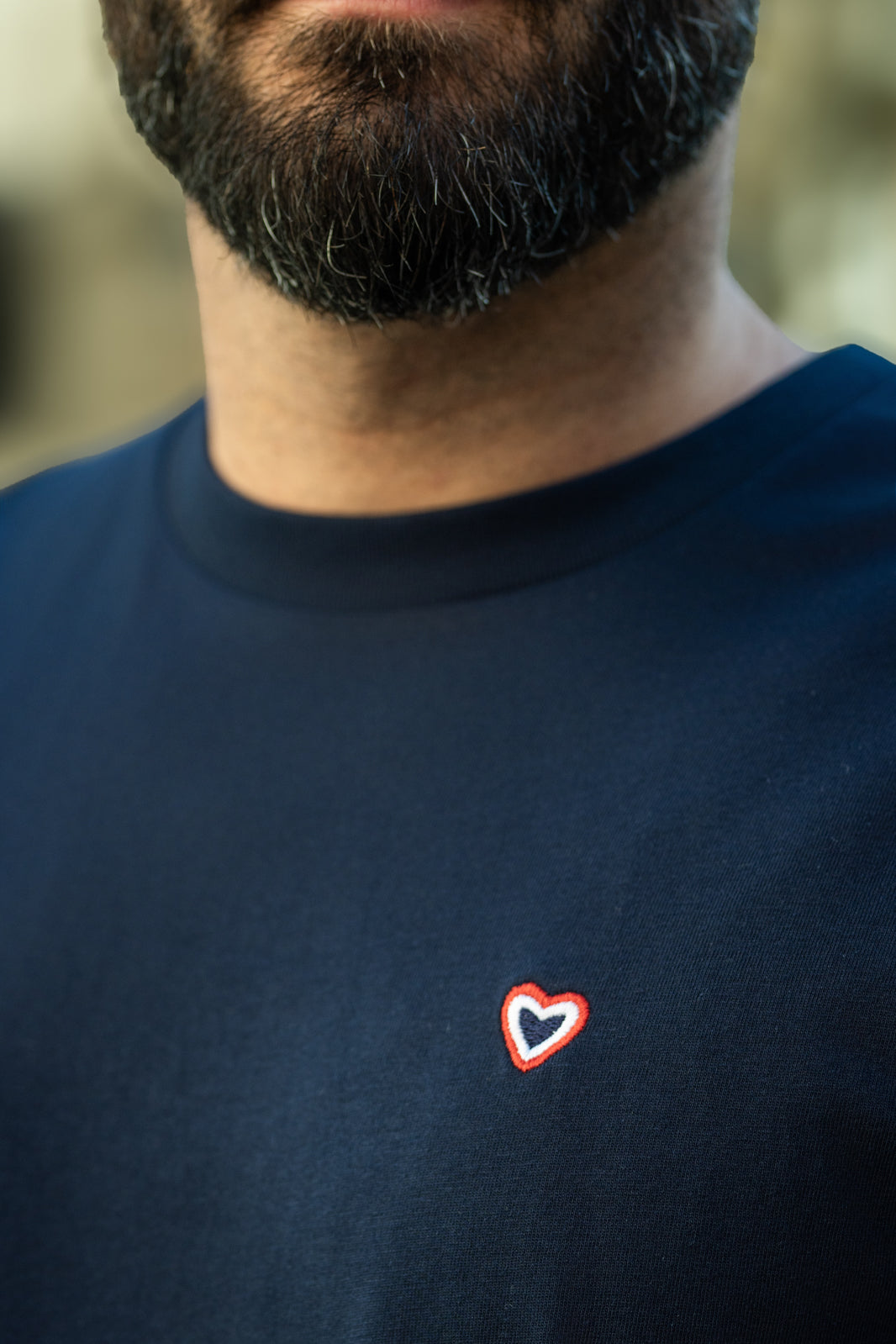 T-shirt manches longues marine LÉON