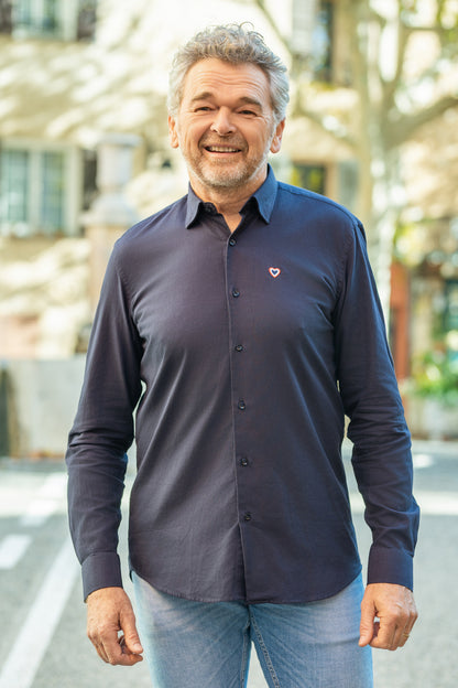 Chemise marine PAULIN