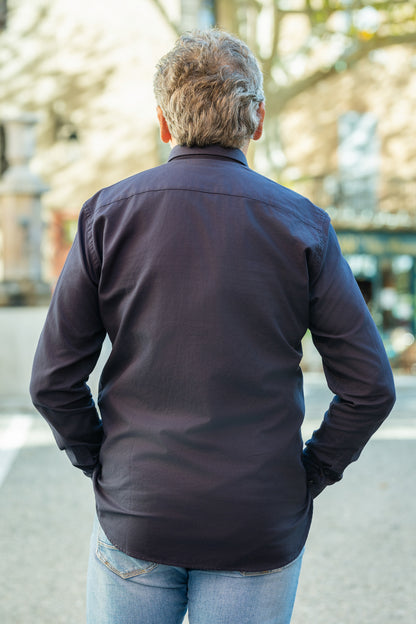 Chemise marine PAULIN