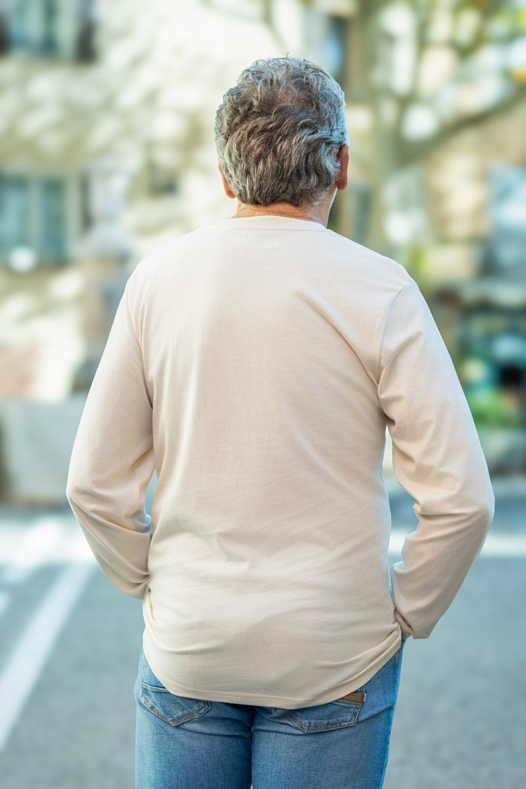 T-shirt manches longues vanille LÉON