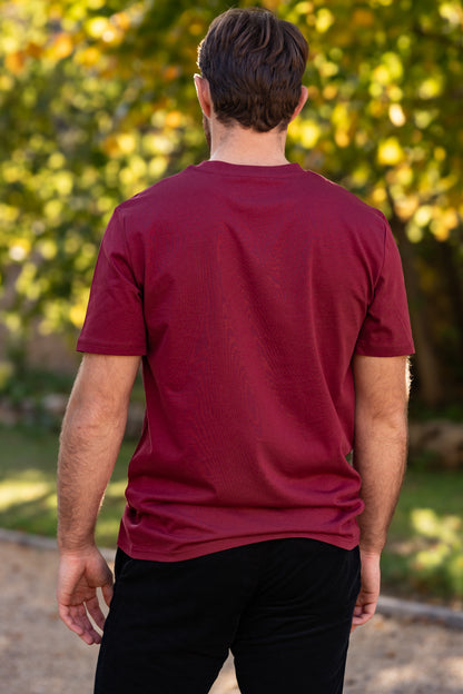 T-shirt bordeaux VINCENT