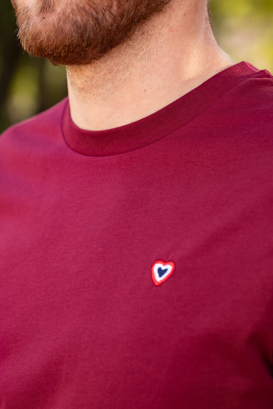 T-shirt bordeaux VINCENT
