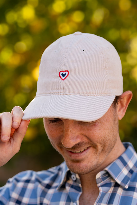 Casquette milleraies sable