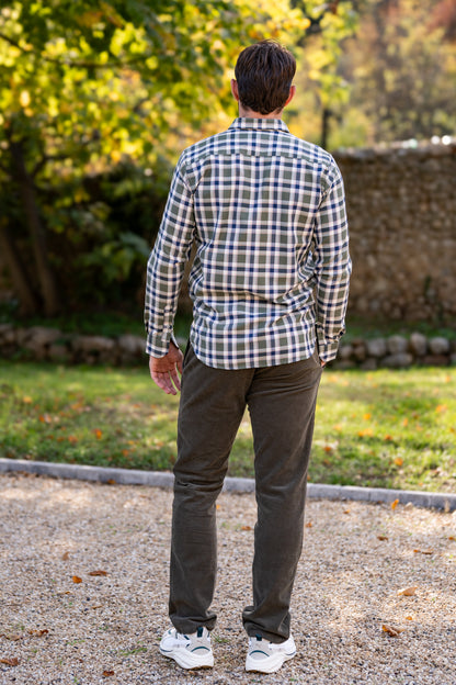 Chemise verte MARCEAUX