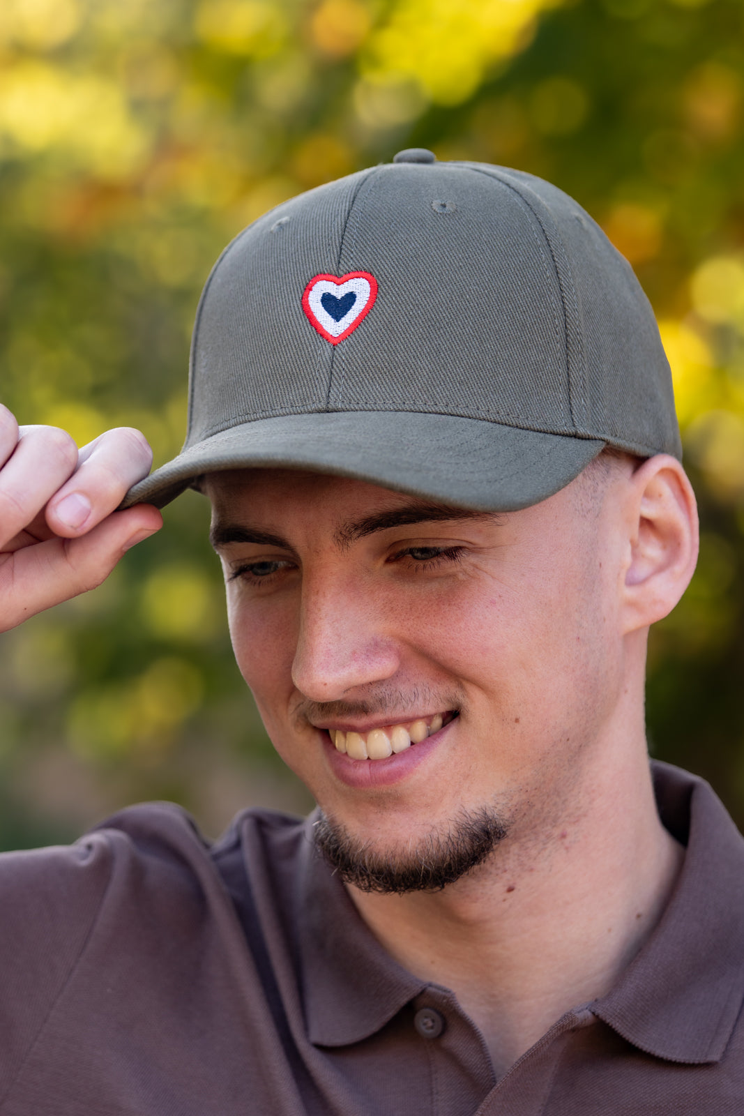 Casquette canvas kaki