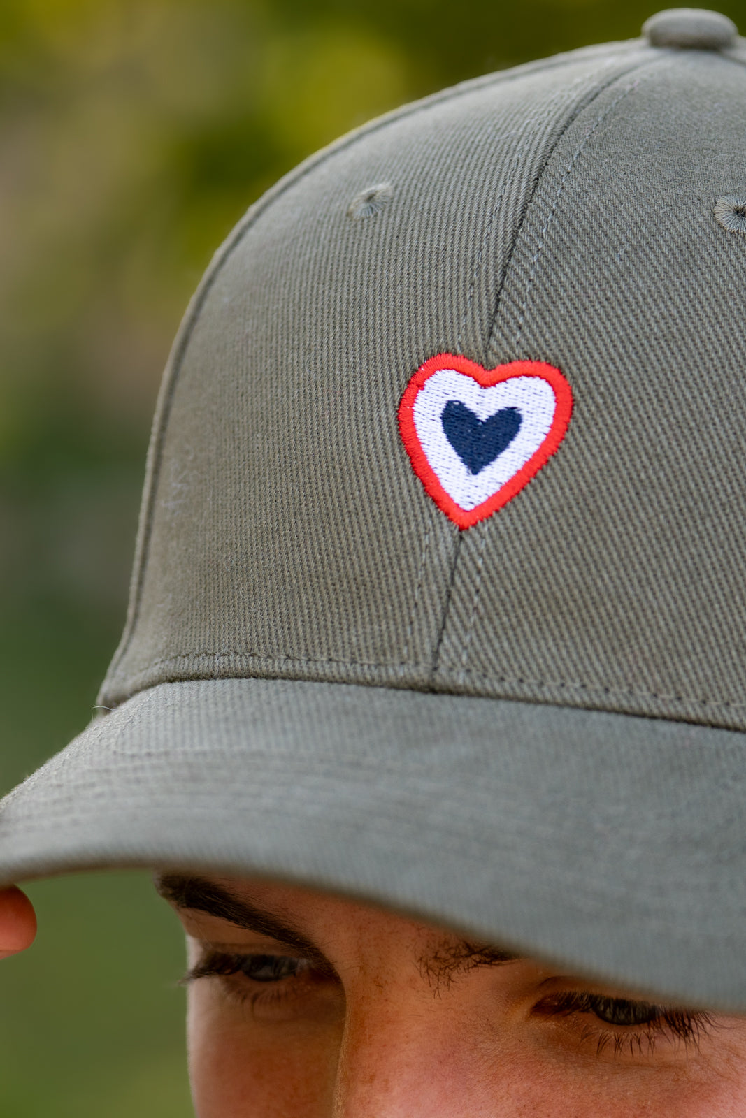 Casquette canvas kaki