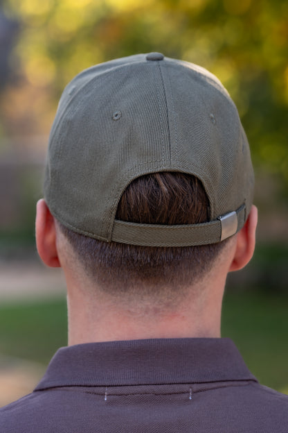 Casquette canvas kaki