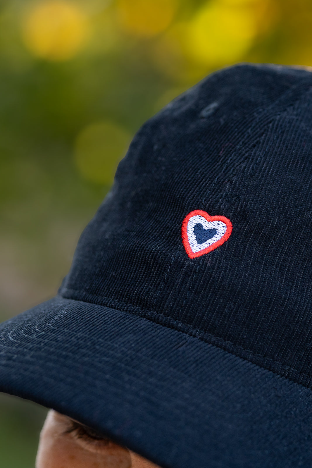 Casquette milleraies noire