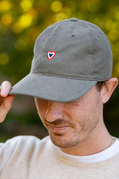 Casquette milleraies kaki