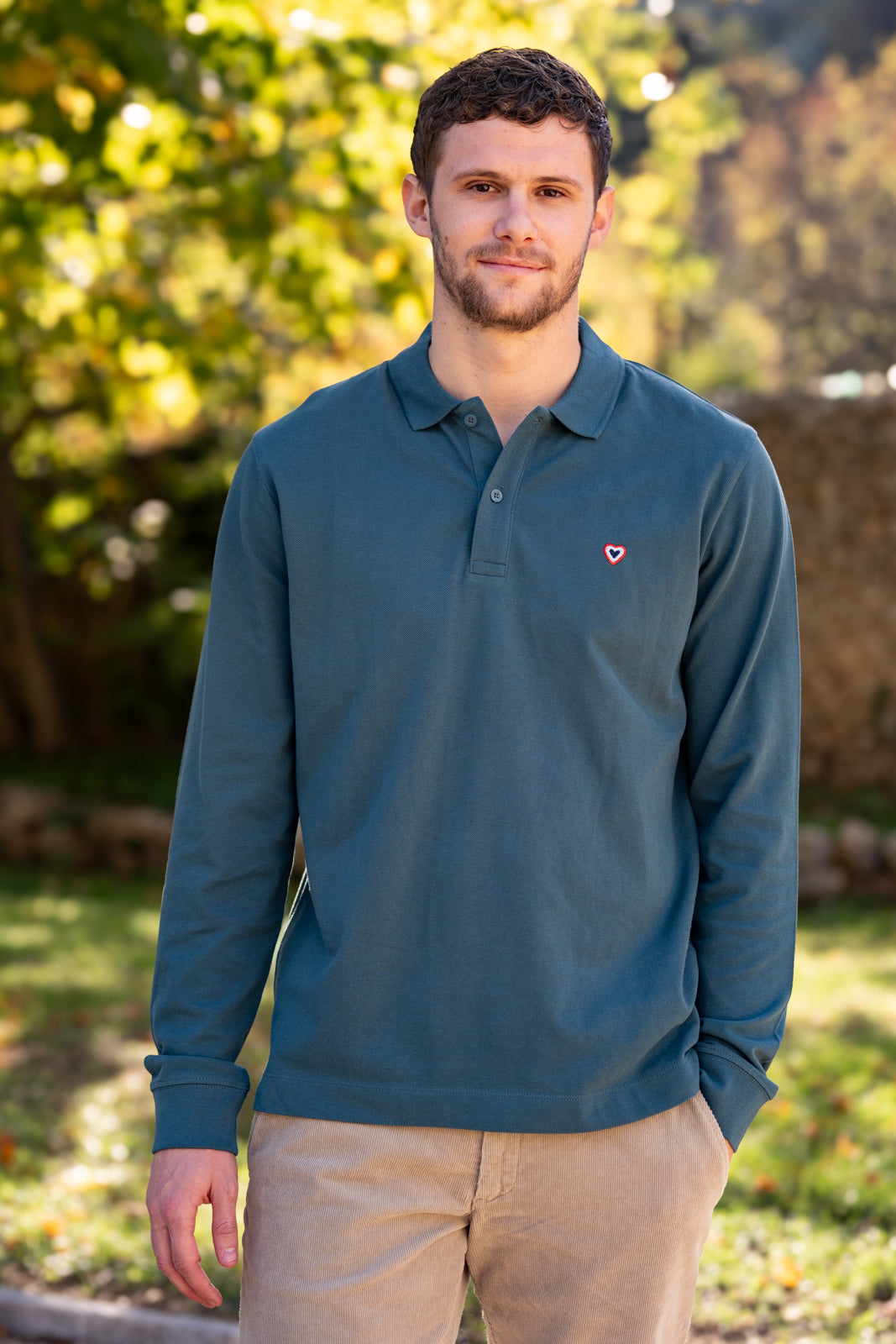 Polo manches longues verdon