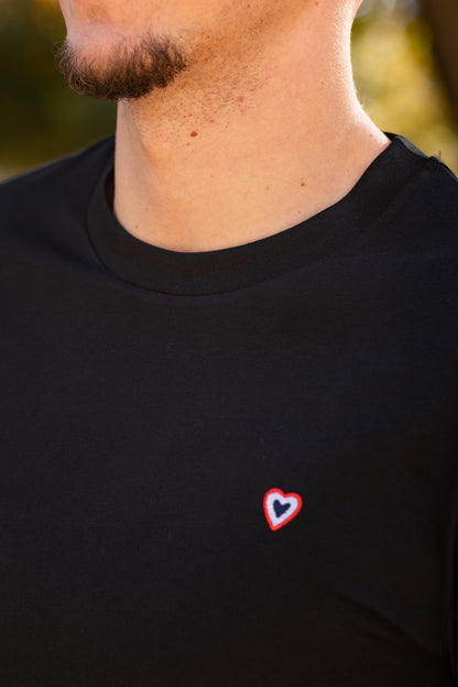 T-shirt manches longues noir LÉON