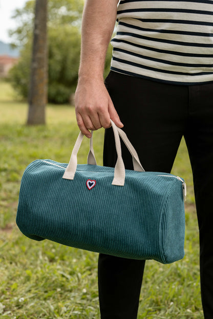 Sac polochon céladon
